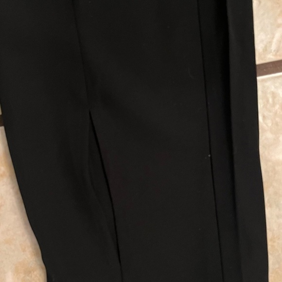 New with Tags Revolve More To Come Jenny Slit Front Pants Black Size Large - Picture 6 of 9